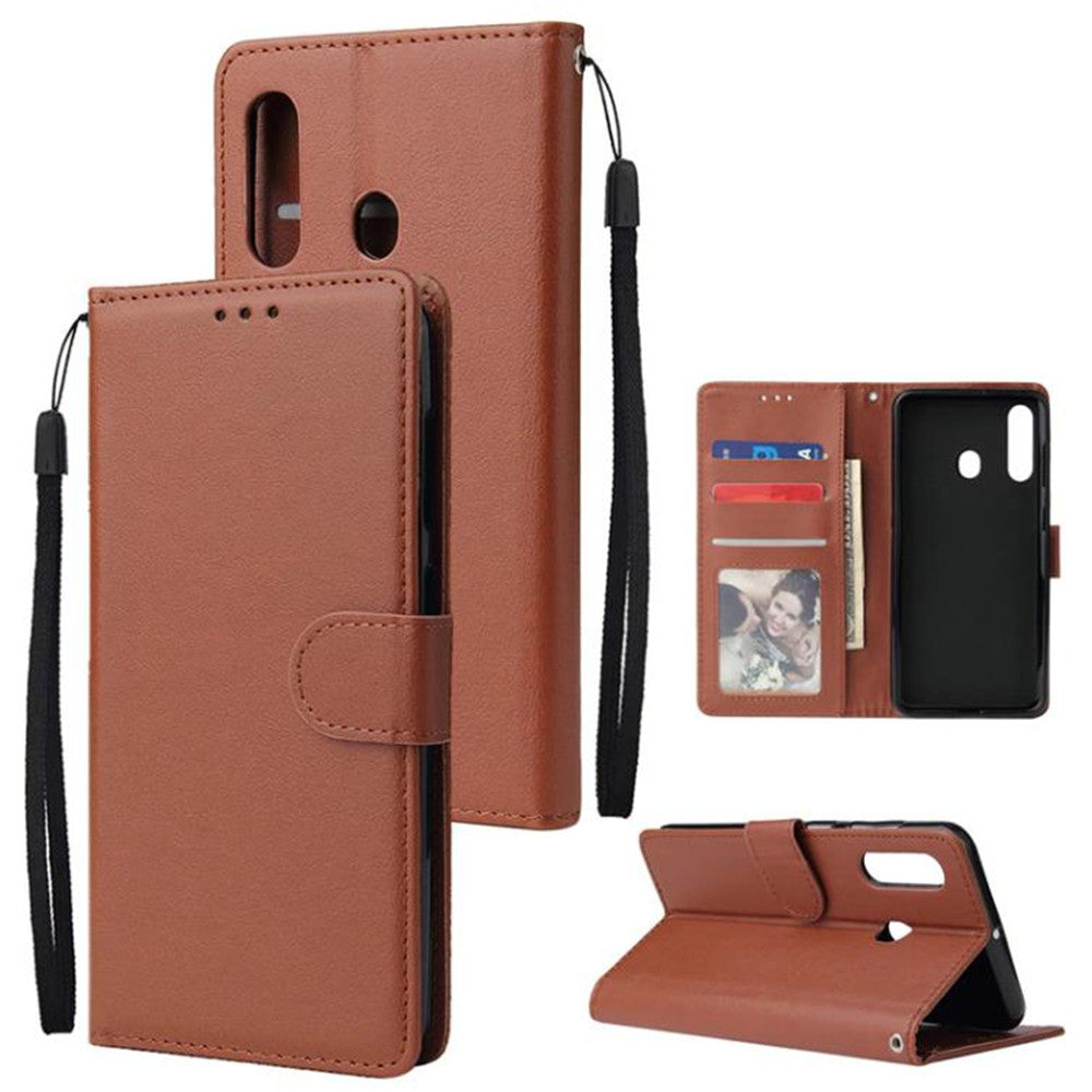 Leather Folio Wallet Case for Samsung Galaxy A10e / A20e Leather Folio Wallet Case for Samsung Galaxy A10e / A20e